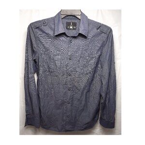 I Jeans by Buffalo Trendy Button Down Shirt